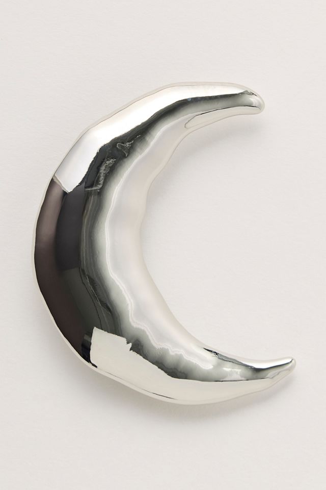 Icon Metal Barrette Brooch #1