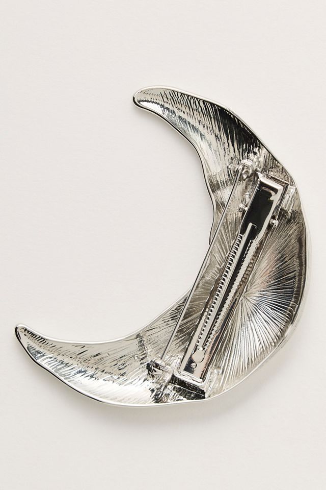 Icon Metal Barrette Brooch #2