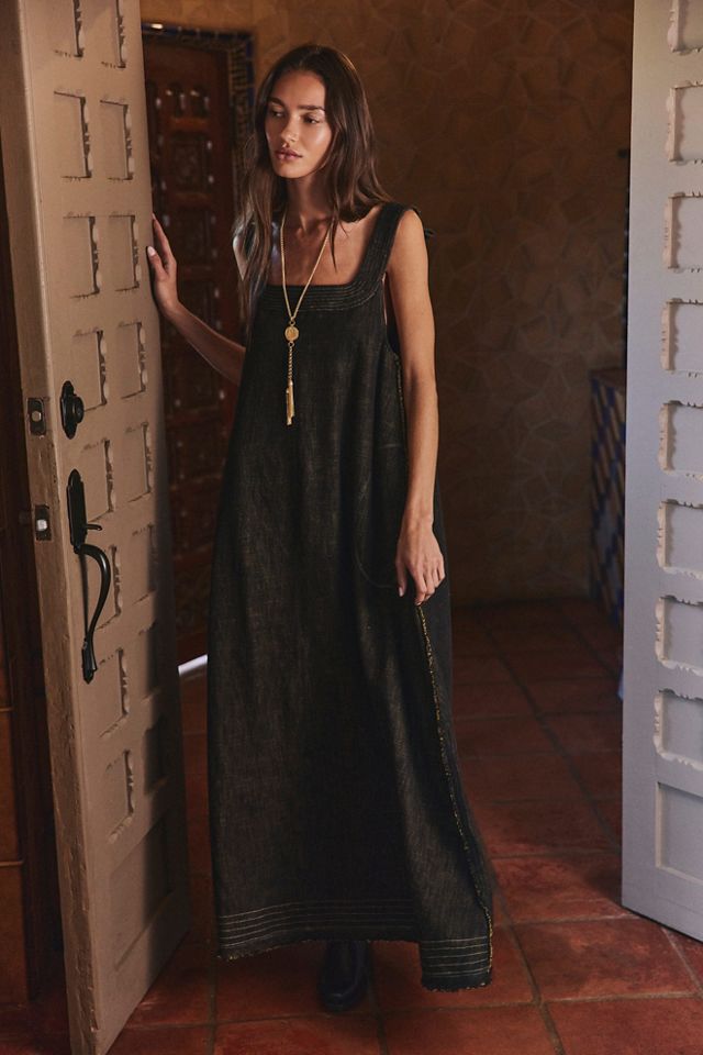 Moonbay Apron Maxi Dress #2
