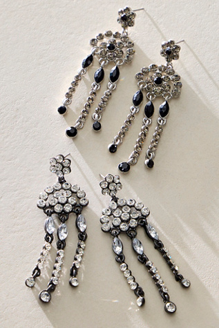 Evening Sparkle Dangle Earrings