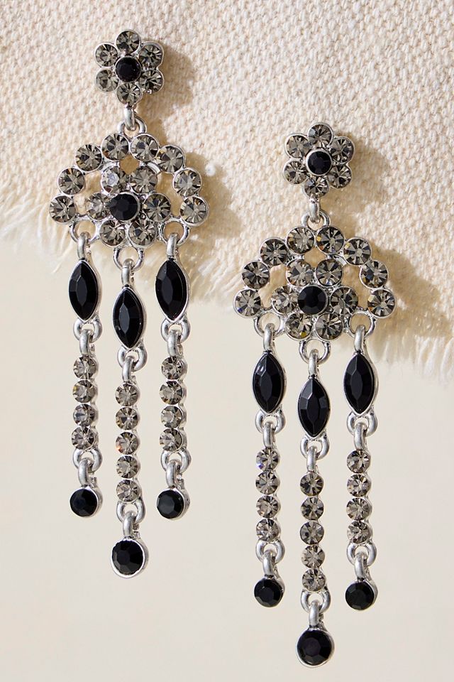 Evening Sparkle Dangle Earrings #1