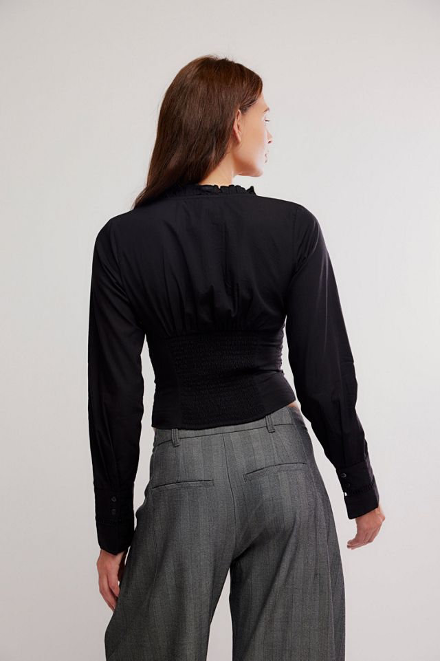 Frankie Corset Long Sleeve Top #1
