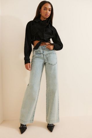 CEKETTE Side Chick Jeans