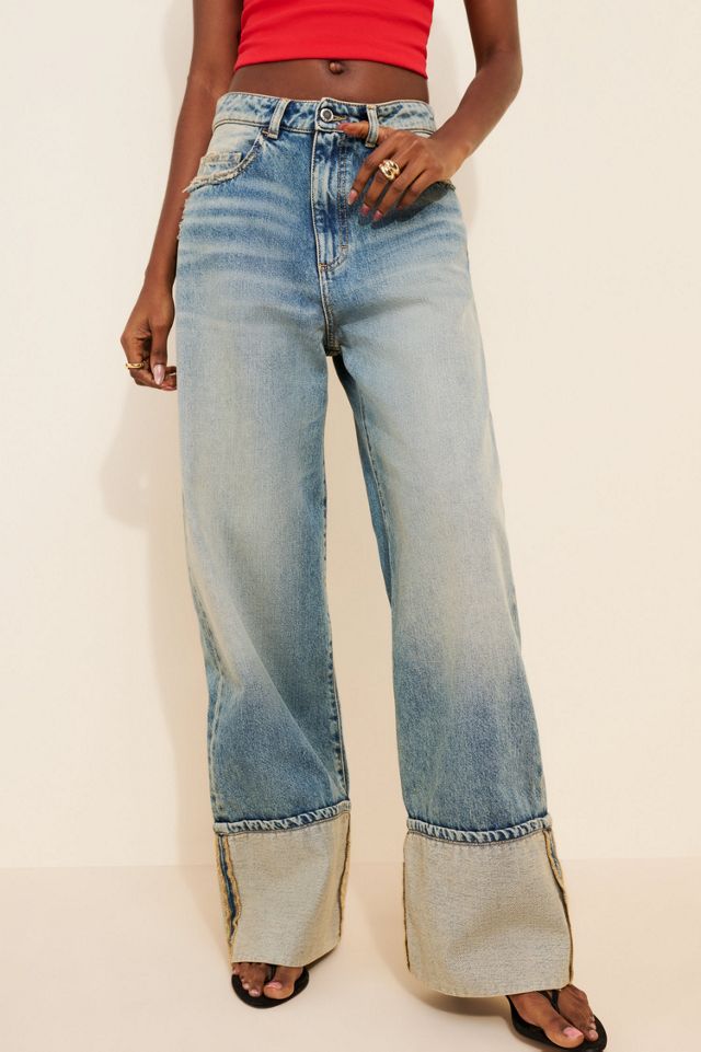 Icon Denim Wide Leg Woman Jeans #2