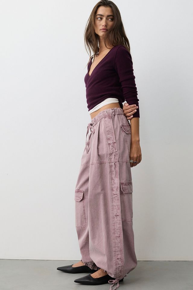 Canopy Cargo Wide-Leg Pull-On Pants #3