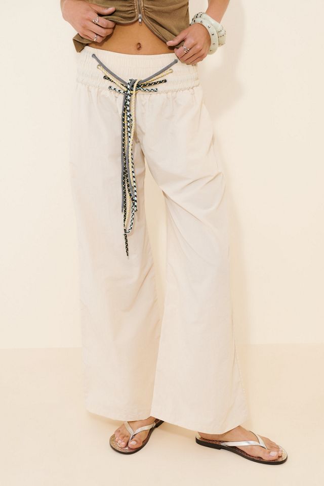taottao Drawstring Waistband Pants #2