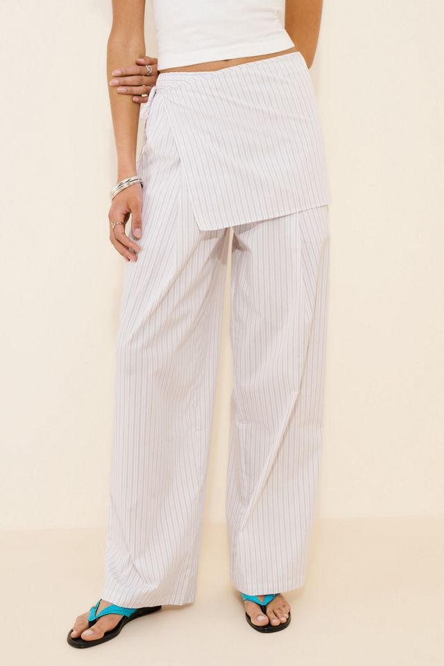 Find Me Now Cotton Stripe Skirt Pants #2