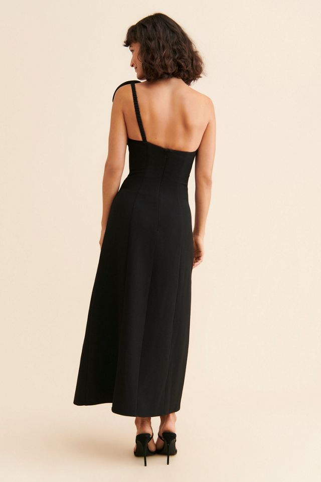 The Wolf Gang One-Shoulder Flores Maxi Dress #1