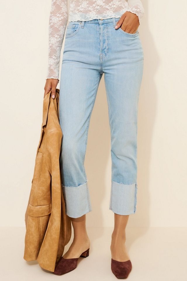 Isabelle Slim Cuffed Jeans #2