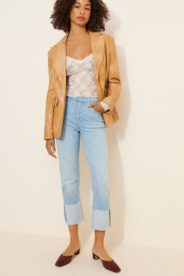 Isabelle Slim Cuffed Jeans #3