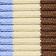 Brown Sky Blue Stripe