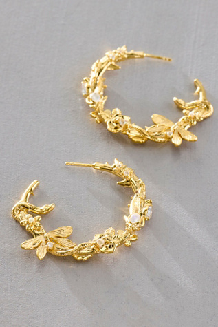 Awe Inspired Secret Forest Hoops