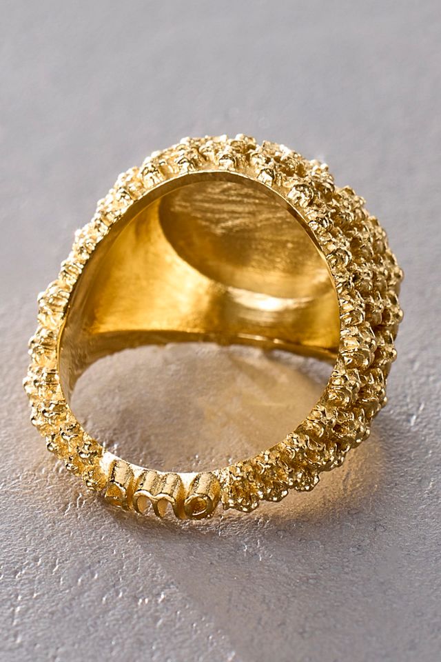 Awe Triple Moon Crest Ring #1