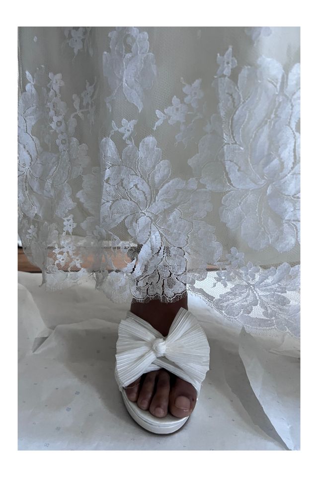 1960s Bow Front Wedding Dress Selected By Orange Juice Only #2