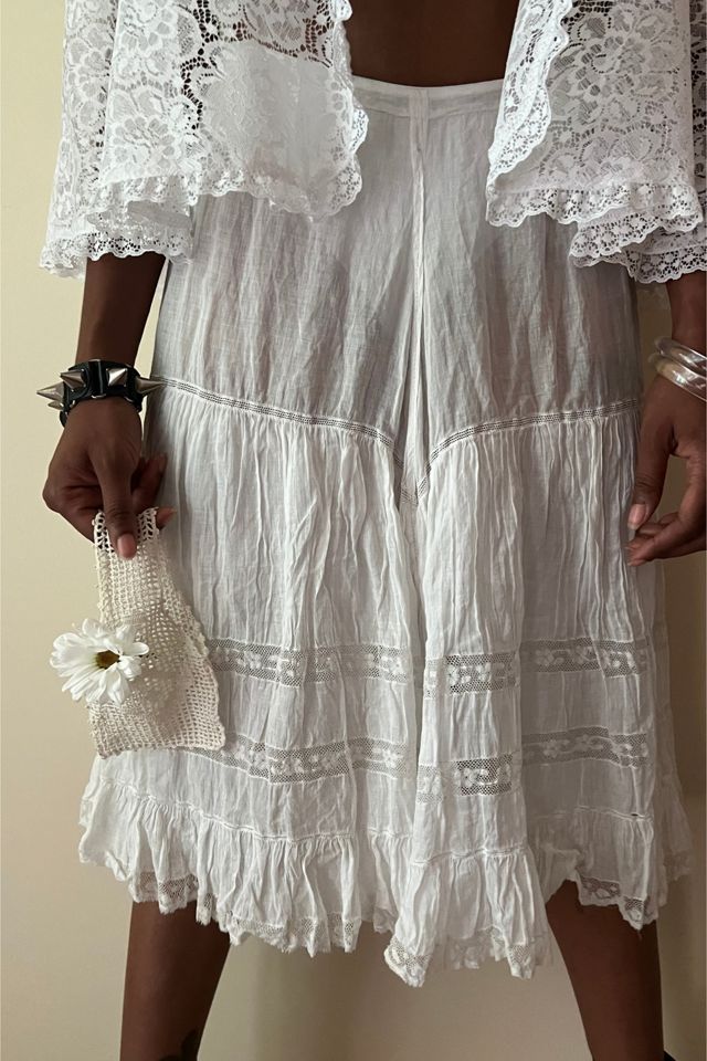 Edwardian Tiered Lace Bloomers Selected By orange juice only. #1
