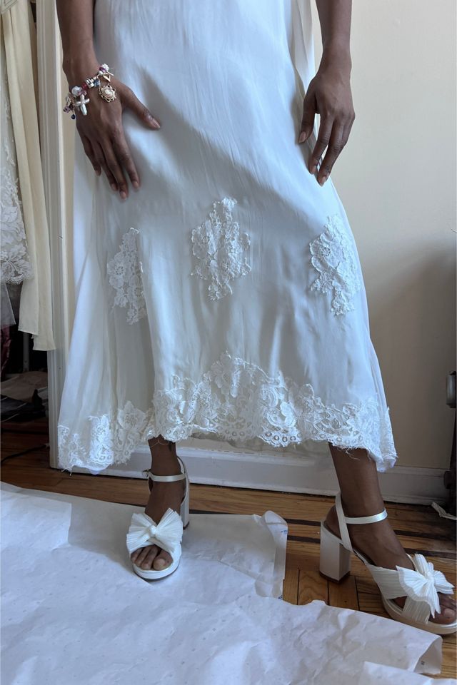 1940s Empire Waist Wedding Dress Selected By orange juice only. #2