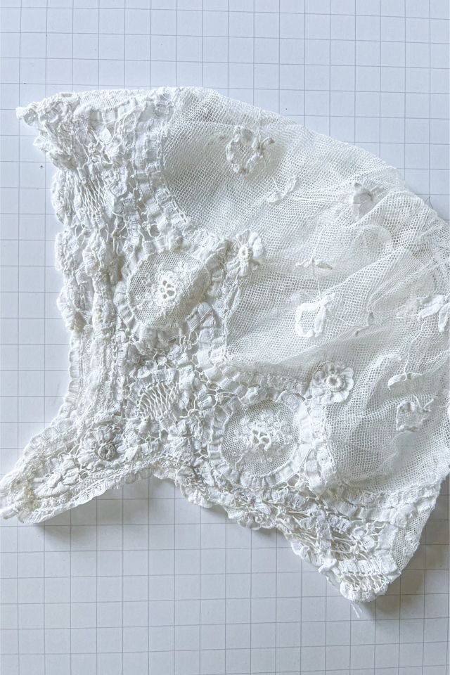 Edwardian Lace and Net Cap Selected By orange juice only. #1