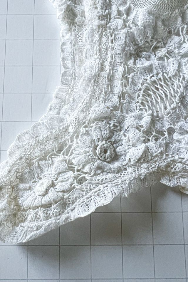 Edwardian Lace and Net Cap Selected By orange juice only. #2
