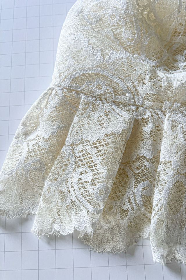 1970s Lace and Net Bucket Hat Selected By orange juice only. #2