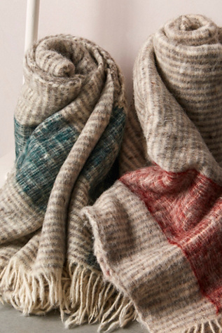 Striped Wool Momo Blanket by Free People