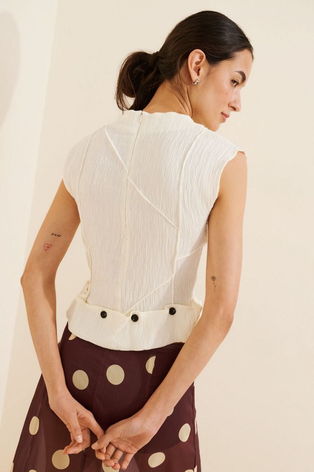 Laagam Zania Crinkle Top #1