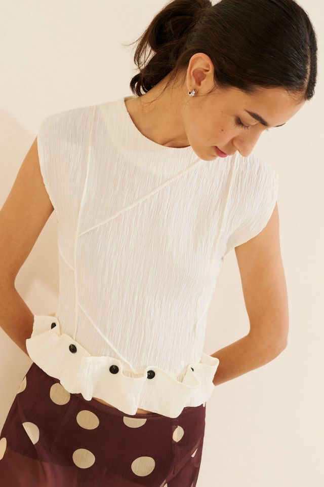 Laagam Zania Crinkle Top #2