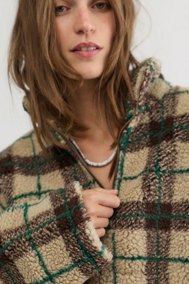 Found Plaid Fleece Quarter-Zip #2