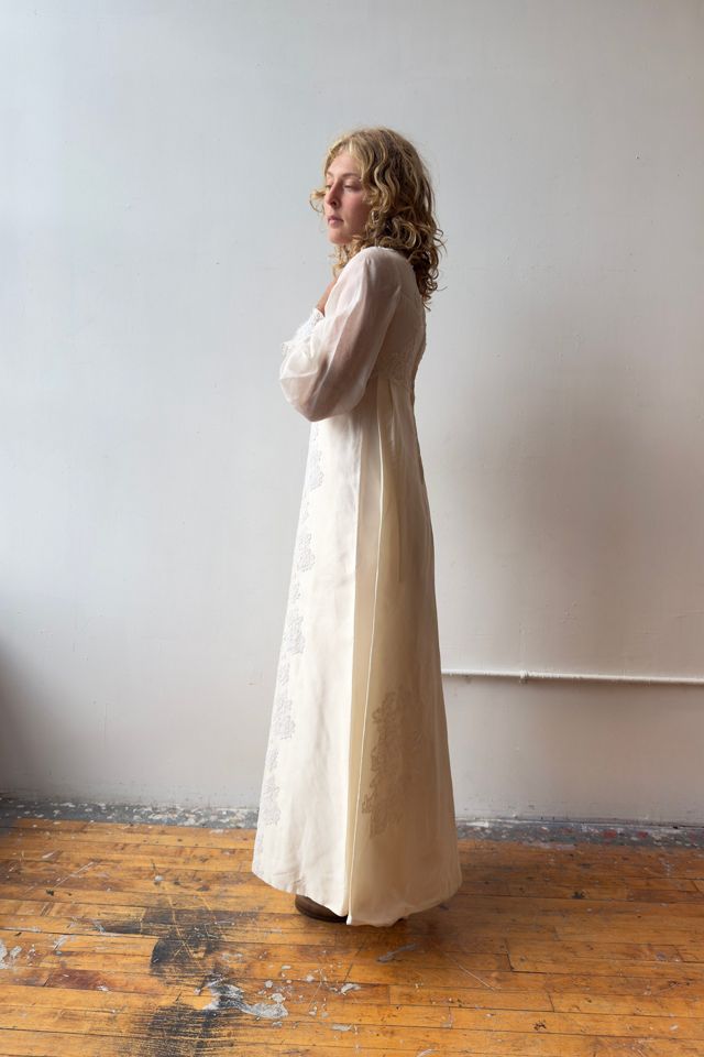 1960s A-line Wedding Dress Selected by Messy Jessy Vintage #3