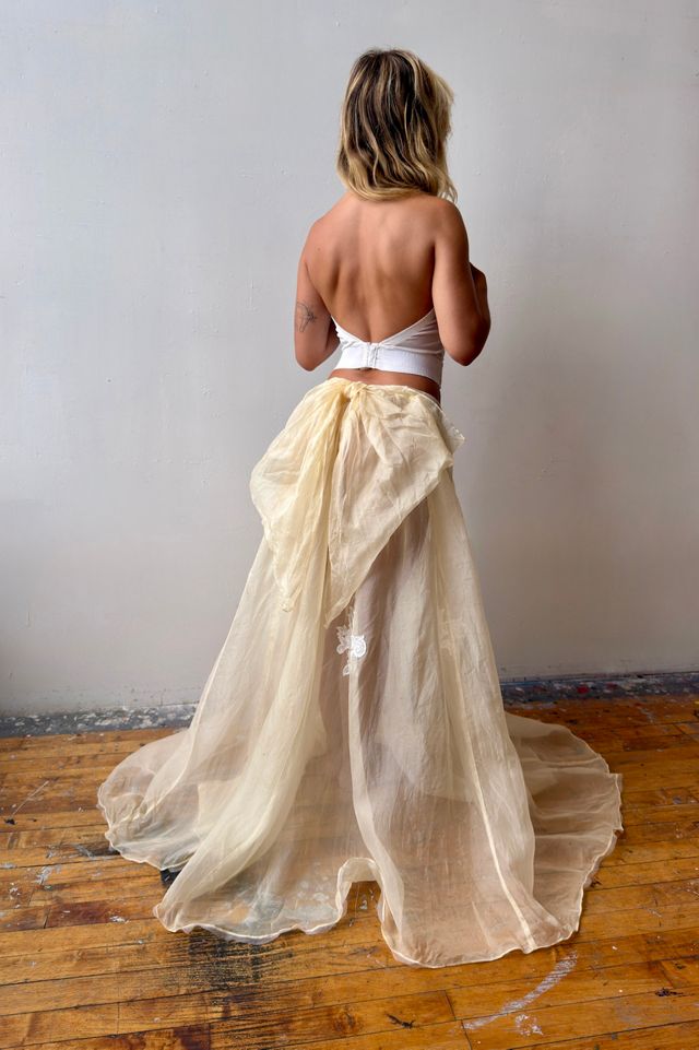 1950s Reworked Bridal Skirt Selected by Messy Jessy Vintage #2