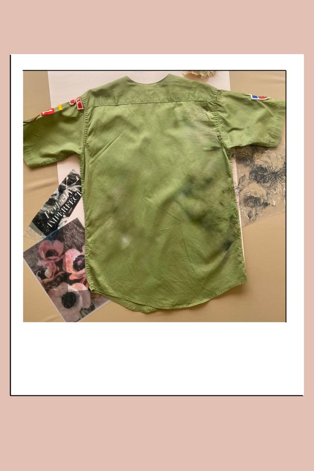 Vintage Boy Scout of America Multi Patched Button Front Shirt Selected by A Stylish Life #1
