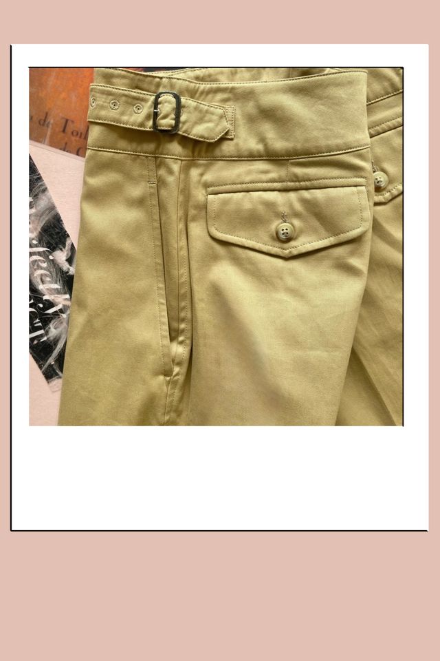 1990s Ralph Lauren RALPH Utility Shorts with Wrap Belted Waist Selected by A Stylish Life #2
