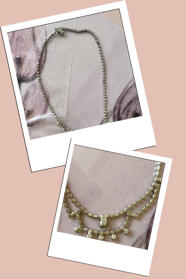 1960s Albert Weiss Faceted Tiered Rhinestone Necklace Selected by A Stylish Life #2