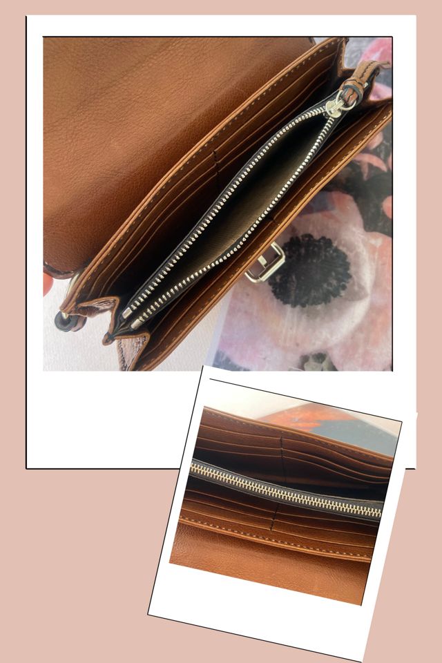2000s CHLOE Leather Clutch Full Size Wallet Selected by A Stylish Life #2
