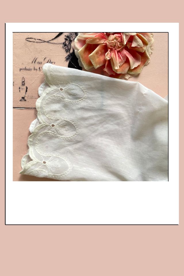 1970s White Embroidered Peasant Top Selected by A Stylish Life #3