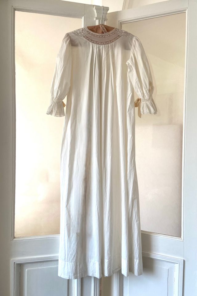 1990s Victorian Full Length Sleep Dressing Gown Selected by A Stylish Life #1