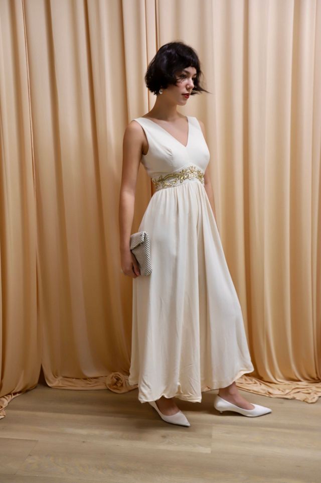 1960s Palazzo Crepe Jumpsuit Selected by Allegra Vintij #1
