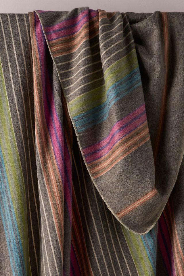 Striped Brushed Blanket #2