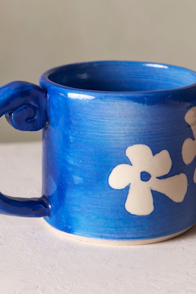 Fern Pottery Daisy Mug #2