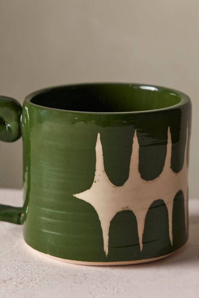 Fern Pottery Star Mug #2