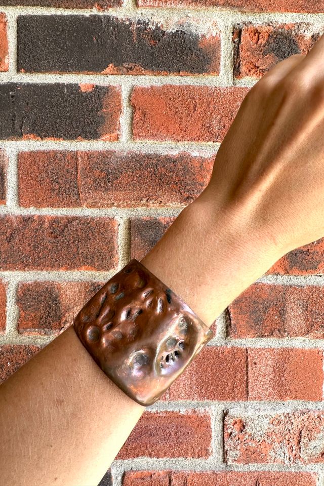 Vintage Artisan Copper Cuff Selected by Grievous Angel Vintage #1