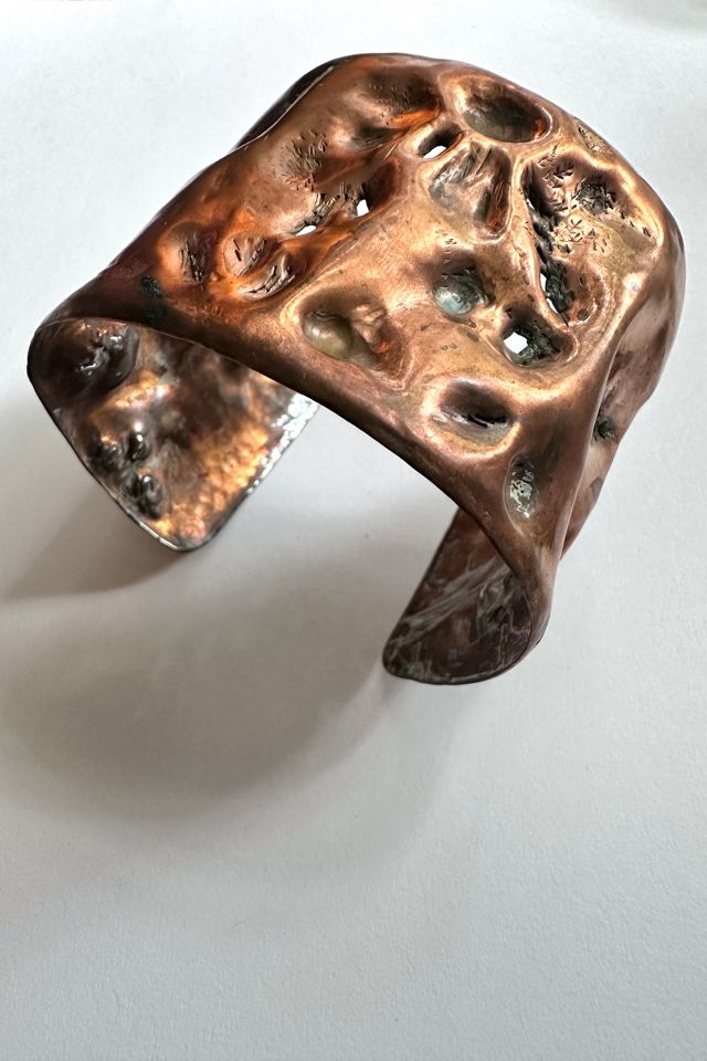 Vintage Artisan Copper Cuff Selected by Grievous Angel Vintage #2