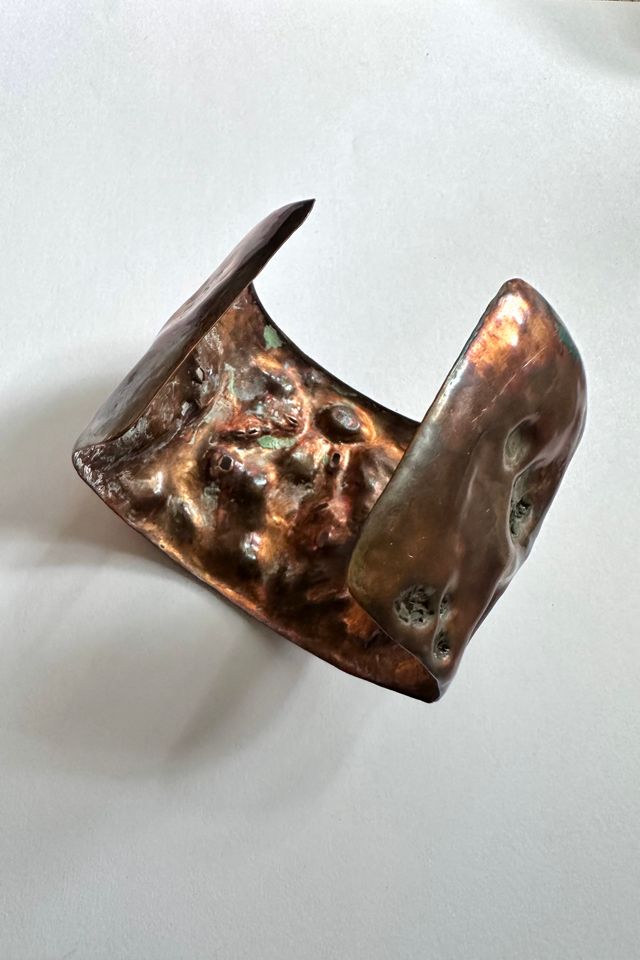 Vintage Artisan Copper Cuff Selected by Grievous Angel Vintage #3