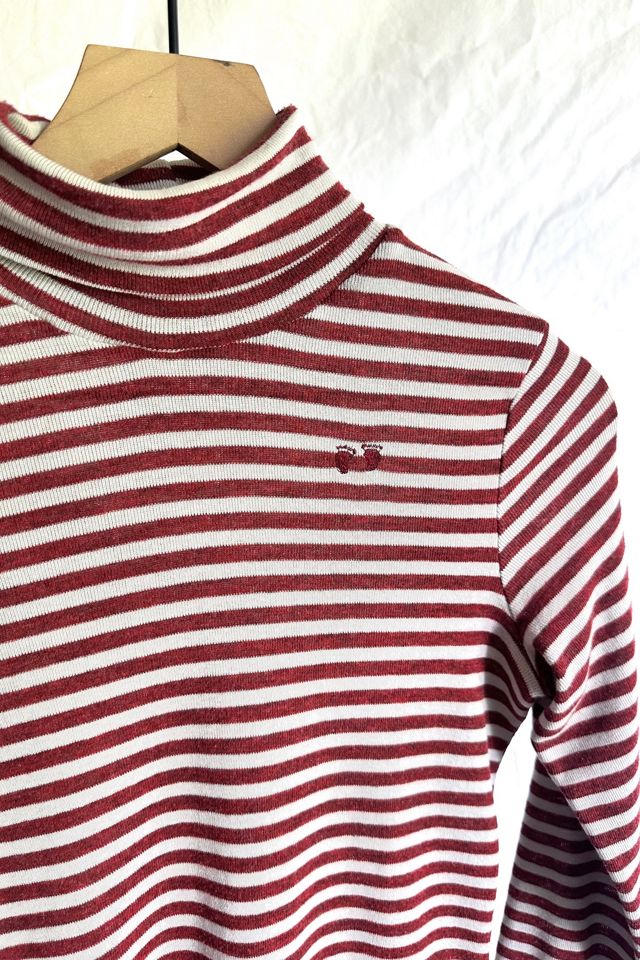 Vintage 1960s Hang Ten Stripe Turtleneck Selected by Grievous Angel Vintage #2