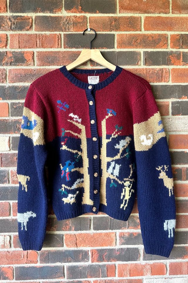 Vintage 1990s Scenic Knit Cardigan Selected by Grievous Angle Vintage #2