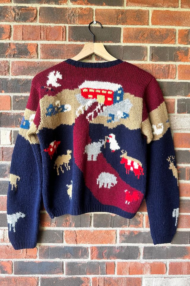 Vintage 1990s Scenic Knit Cardigan Selected by Grievous Angle Vintage #3