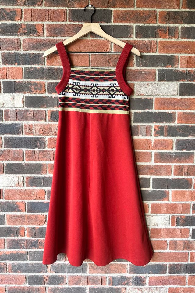 Vintage 1960s Southwestern Midi Dress Selected by Grievous Angel Vintage #2