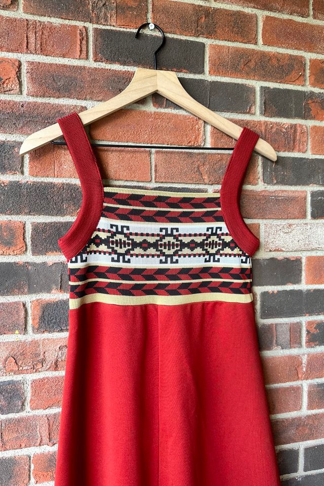 Vintage 1960s Southwestern Midi Dress Selected by Grievous Angel Vintage #3