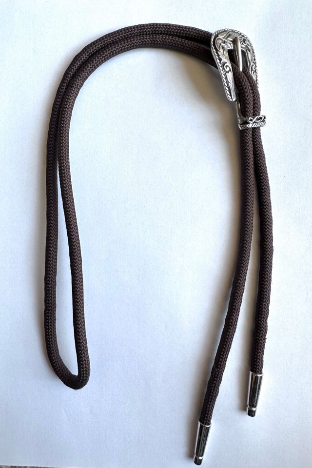 Vintage Belt Buckle Bolo Tie Selected by Grievous Angel Vintage #1
