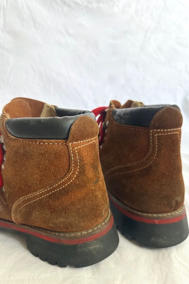Vintage 1970s Brown Suede Hiking Boots Selected by Grievous Angel Vintage #3