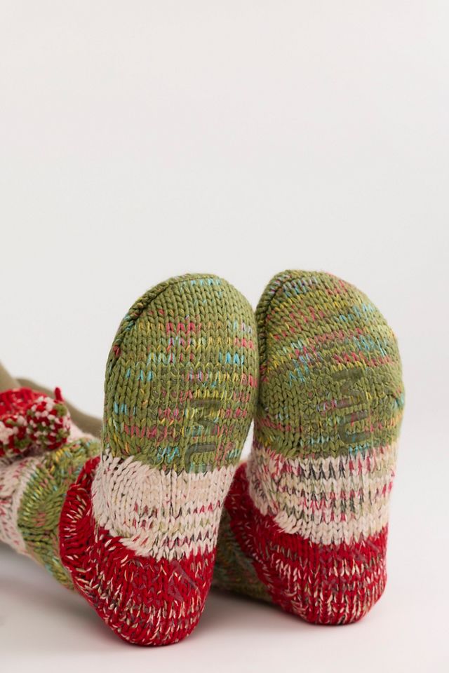 Novelty Tall Cottage Socks #1
